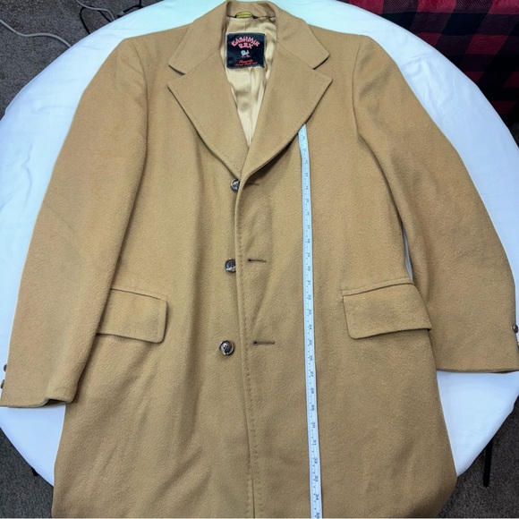 ✨4xHOST PICK✨Kashmir Rex Wool PeaCoat *Vintage* - Picture 8 of 9